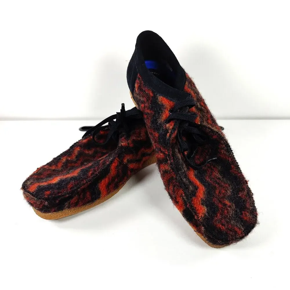 Clarks Shacre II Step Wallabee Shoes Native Wool Mens 11 Extreme Comfort
